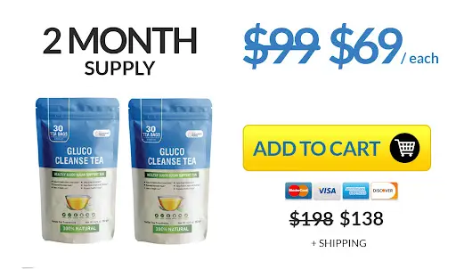Gluco Cleanse Tea-2-Pack-Price